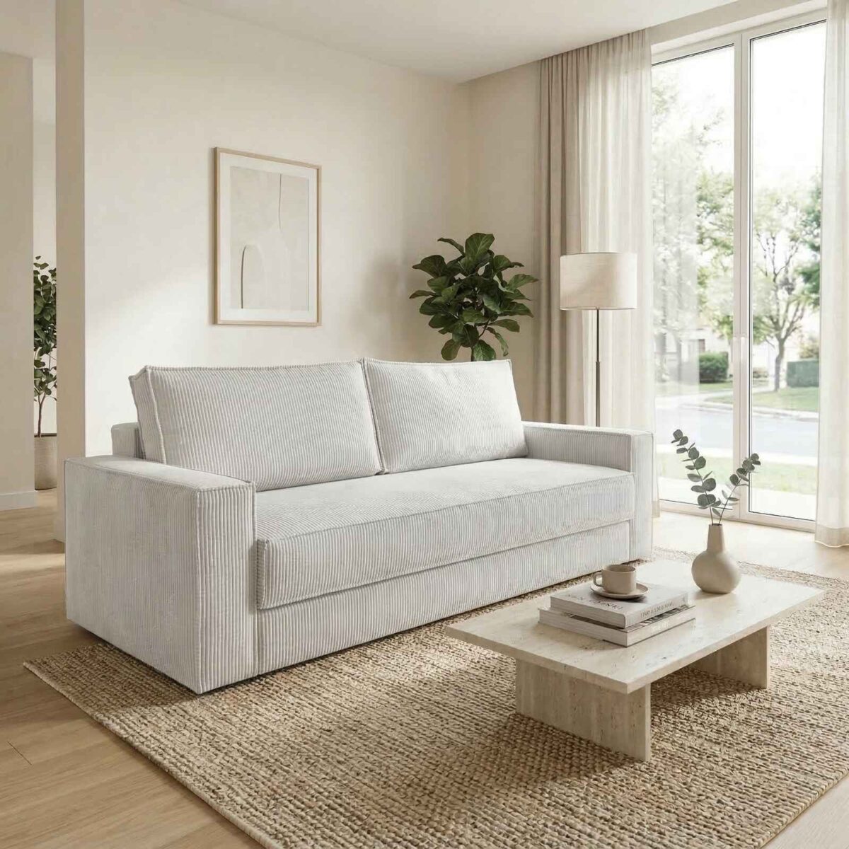 Kanapa rozkładana Aroma sztruks