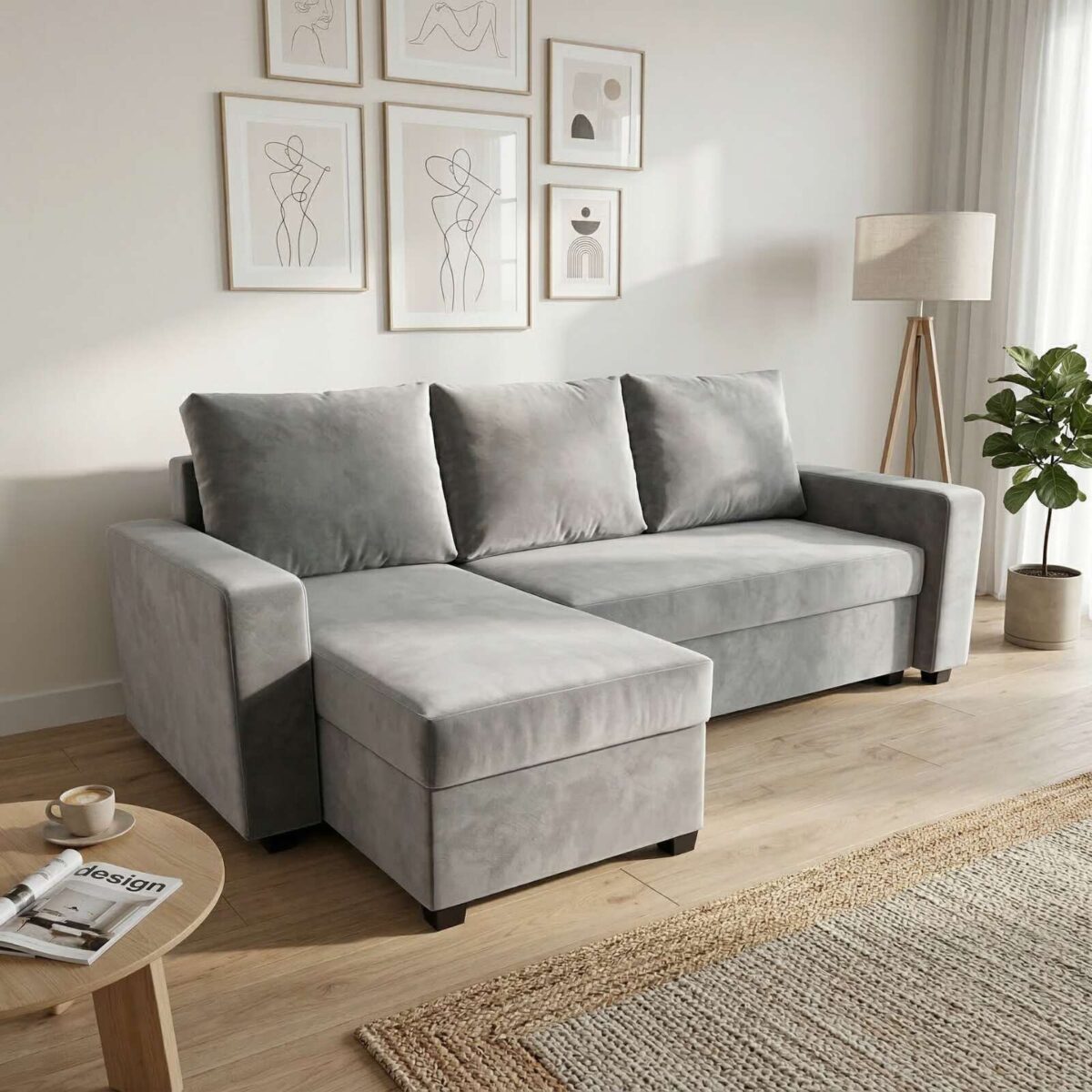 Narożnik rozkładany Rivo